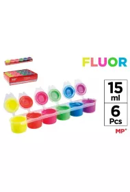 Mp Main Paper Farba plakatowa tempera fluor 6x15ml