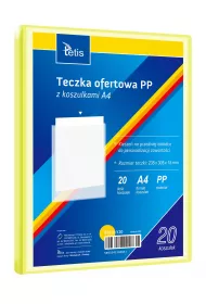 Tetis Teczka ofertowa PP 20 koszulek. A4 ��ta