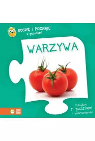 Rosn� i poznaj� z puzzlami. Warzywa
