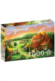 Puzzle 1000 el. Chatka o zmierzchu G3