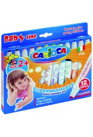 Carioca Flamastry Maxi Baby 12 szt.