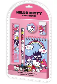 KIDS EUROSWAN Zestaw pi�mienniczy Hello Kitty 5 element�w HK50191