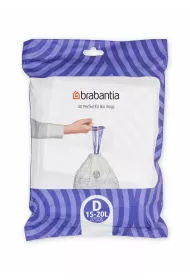Brabantia Worki na mieci PerfectFit rozmiar D 138164 40 szt.