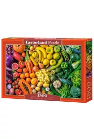 Puzzle 1500 el. Rainbow of Vitamins Castorland