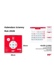 Kalendarz 2026 �cienny motyw Main Paper
