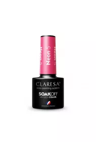 Claresa Soak Off UV/LED Neon lakier hybrydowy 5 5 g
