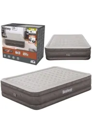 Materac dmuchany dwuosobowy z pompk� 203x152cm