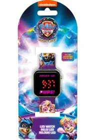Psi Patrol Zegarek LED z kalendarzem Paw Patrol Skye PW19945