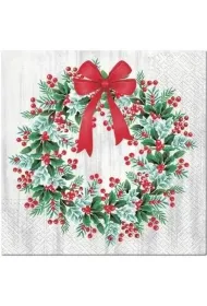 Paw Serwetki Wianek z jarz�bin� 33x33 cm