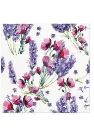 Paw Serwetki 25x25cm Fragrant Lavender k op. 20szt.