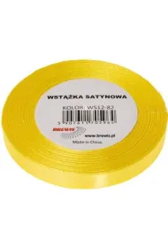 Brewis Wst��ka satynowa kanarkowy 38mmx32m