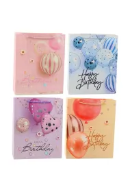 LeanToys Torebka prezentowa mix 32x26x12cm