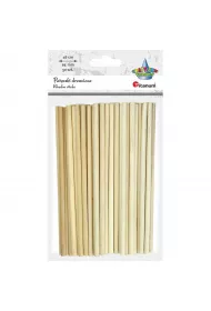 Titanum Drewniane patyczki okr�g�e 5 x 160 mm