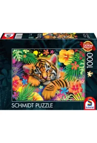 Puzzle 1000 Tygrysi�tko Schmidt