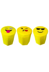 Pufa Emoji okr�g�a z mo�liwo�ci� przechowywania