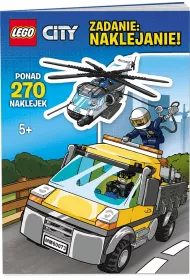 LEGO City. Zadanie: naklejanie. 270 naklejek
