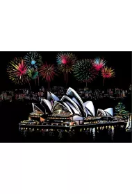 Twoje Hobby Sydney. Magiczna zdrapka - wydrapywanka 40.0 x 28.5 cm