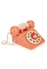 Telefon stacjonarny drewniany Mentari