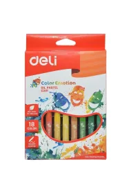 Deli Pastele olejne Color Emotion 18 kolor�w 18 szt.