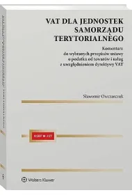 VAT dla jednostek samorz�du terytorialnego