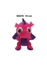 Smok "Krak�w" r�zowy fioletowy 19cm Sun-Day