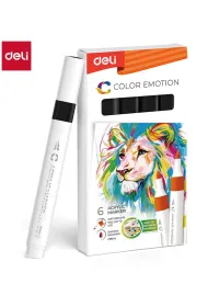 Deli Marker akrylowy black