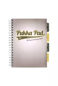 Pukka Project Book Grey Design B5 Szary 80g
