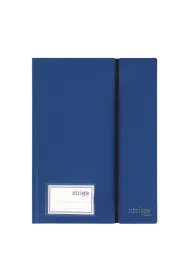 Strigo Album ofertowy A4 20 koszulek z gumk� granat
