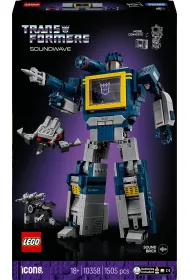 LEGO Icons Transformers: Soundwave 10358