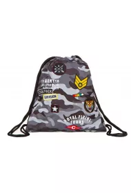 Coolpack Badges Worek sportowy - Sprint - Camo Black (odznaki) CoolPack