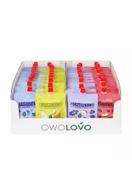Owolovo Mus owocowy - mix smakw zgrzewka 40 x 200 g