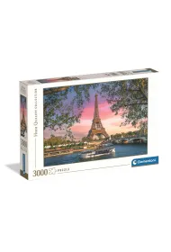 Puzzle 3000 element�w HQ Iron Lady Pink CLEMENTONI 33039  CLM