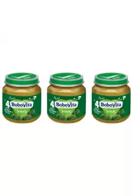 BoboVita Brokuy po 4 miesicu Zestaw 3 x 125 g