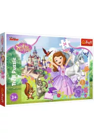 Puzzle maxi 24 el. Kolorowy �wiat Zosi. Disney Trefl
