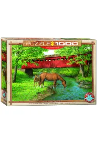 Puzzle 1000 el. Sweet Water Bridge by Weirs Eurographics