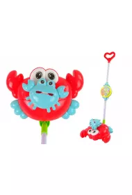 Pchacz krab czerwony z muzyk� i �wiat�em LeanToys