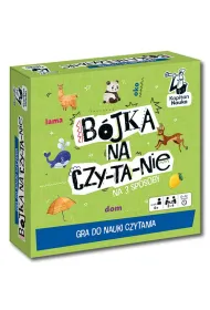 Bjka na czytanie. Gra do nauki czytania Edgard