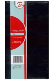Antra Wizytownik 96 trzyklatkowy czarny