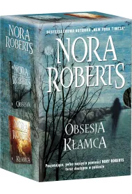 PAKIET K�amca + Obsesja. 2 TOMY. Nora Roberts.