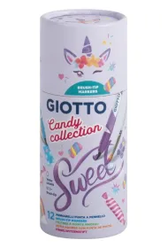 Giotto Pisaki Turbo Soft Brush Candy Collection 12 kol