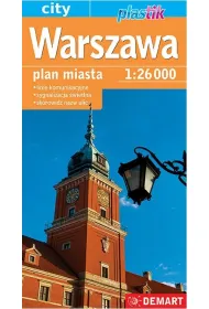 Warszawa. Plan miasta Plastik w skali 1:26 000