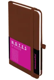 Antra Notes memofix B6 kratka Br�zowy
