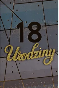 Karnet okazjonalny B6 z kopert� 18 Urodziny PAN DRAGON HM200-3479