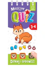 Magiczny quiz z liskiem. Dotknij i sprawd�! 3-4 lata
