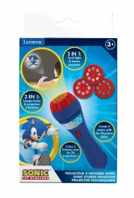 Sonic the Hedgehog Latarka z projektorem Sonic Lexibook LTC050SN