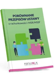 Por�wnanie przepis�w ustawy o rachunkowo�ci i MSR/MSSF