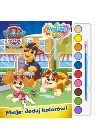 Misja: dodaj kolor�w! Psi Patrol. Maluj� Bo Lubi�
