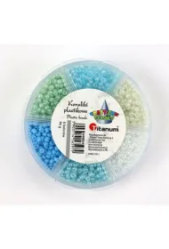 Titanum Koraliki plastikowe 3mm 6 szt.