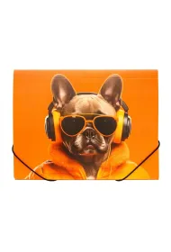 Panta Plast Teczka A4 PP na gumk� z nadrukiem Cool Dog