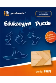 Puzzle drewniane. Seria Fan Big Fun Republic (Puzzlomatic)